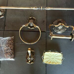 Amerock Carriage House BATHROOM Hardware in Antique English Elegant Finish
